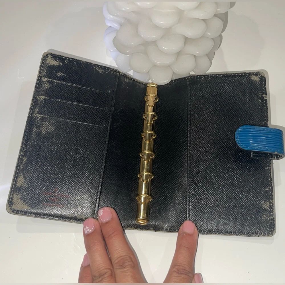 Authentic Louis Vuitton PM Epi Agenda